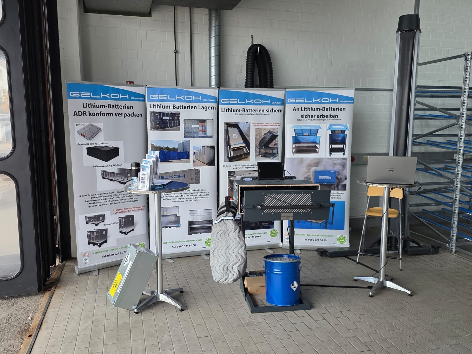 Messestand OTLG Roadshow